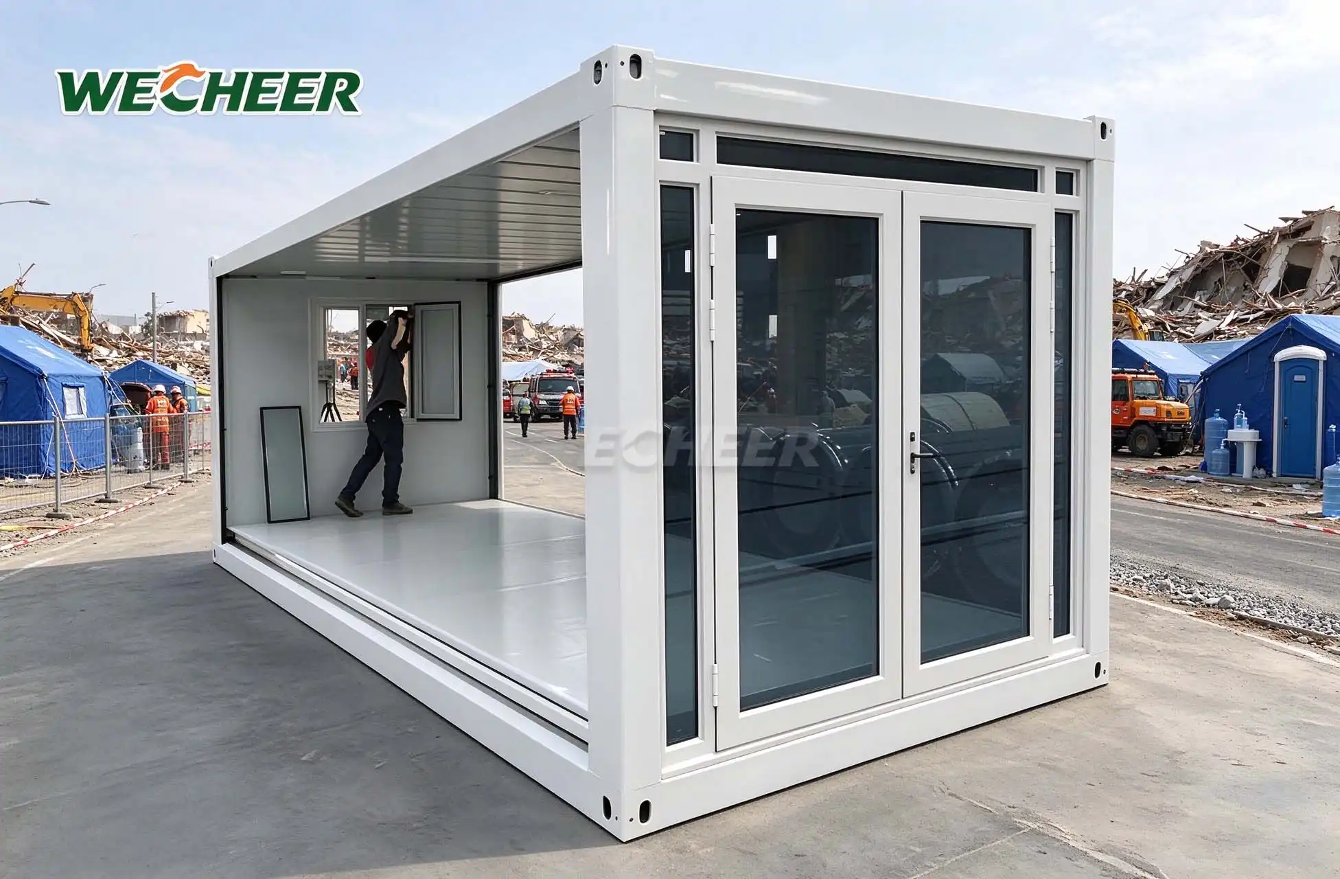 Portable Container House Solutions for Remote Mining Camps